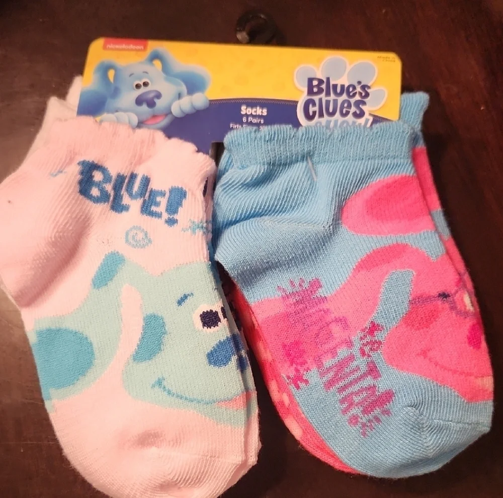 Blue's Clues Kids Socks Set